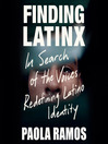 Cover image for Finding Latinx
